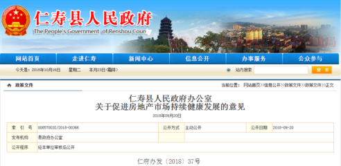 房地產(chǎn)調(diào)控深入 仁壽、眉山、西昌、自貢出臺最新樓市新政