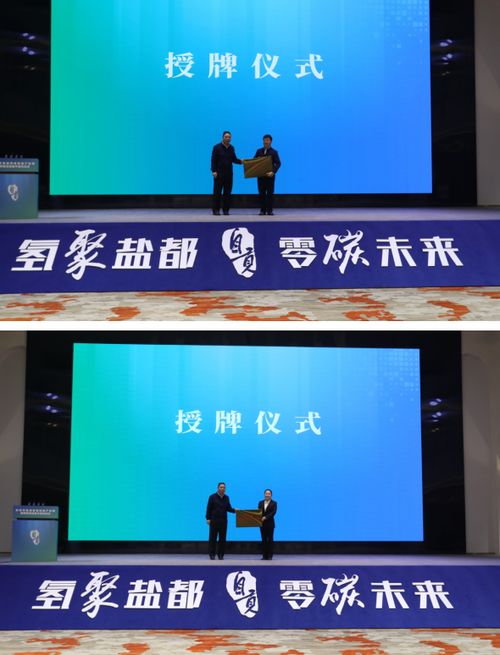 授牌簽約 自貢市氫能裝備制造產(chǎn)業(yè)園落戶自流井區(qū)